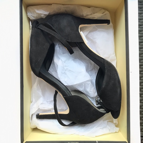 Ann Taylor Shoes - NWT Ann Taylor Kelsey Suede peep toe heels 8.5
